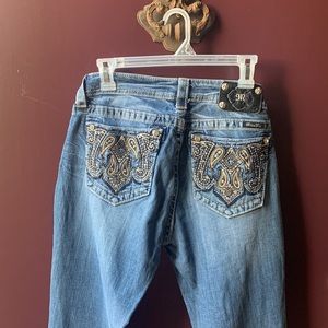 Mid Rise Miss Me Jeans